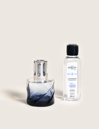 Coffret lampe Berger Spirale Bleue