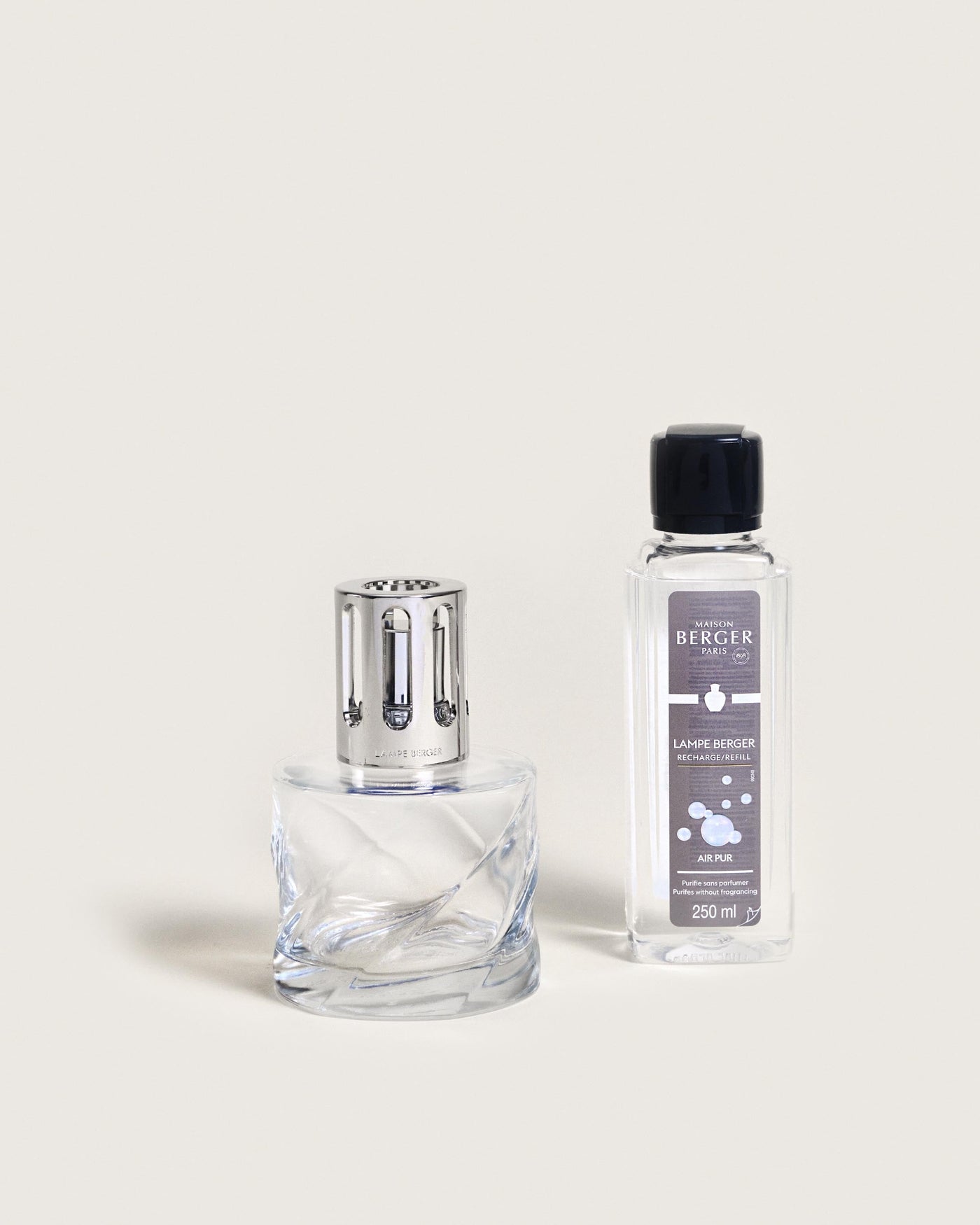 Coffret lampe Berger Spirale Transparente