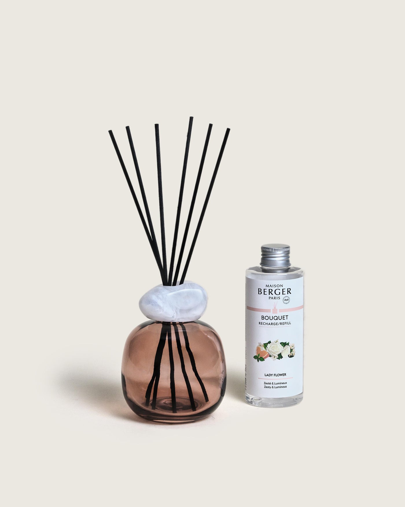 Bouquet parfumé Minéral Prune