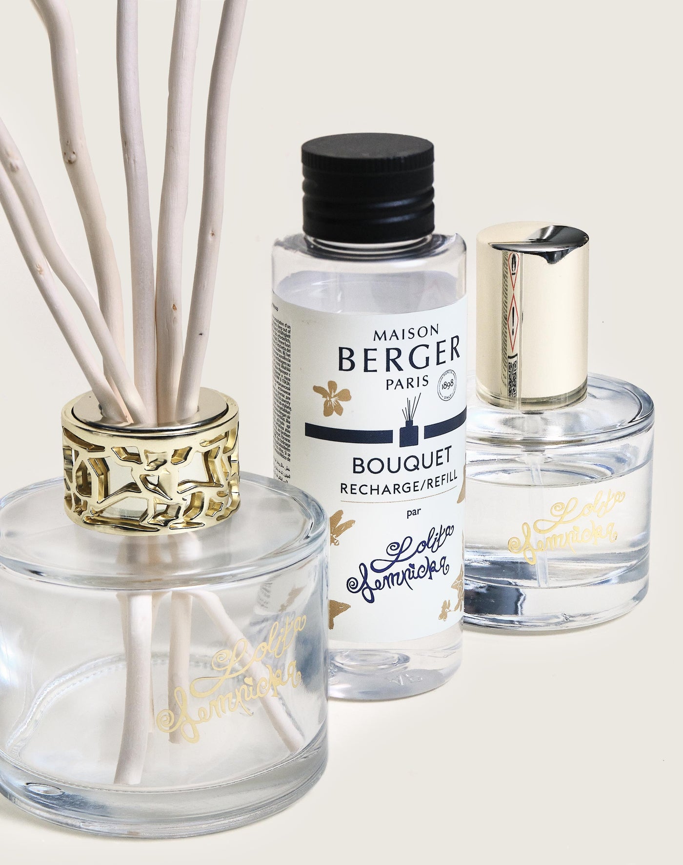 Duo mini bouquet & spray d’intérieur Lolita Lempicka Transparent