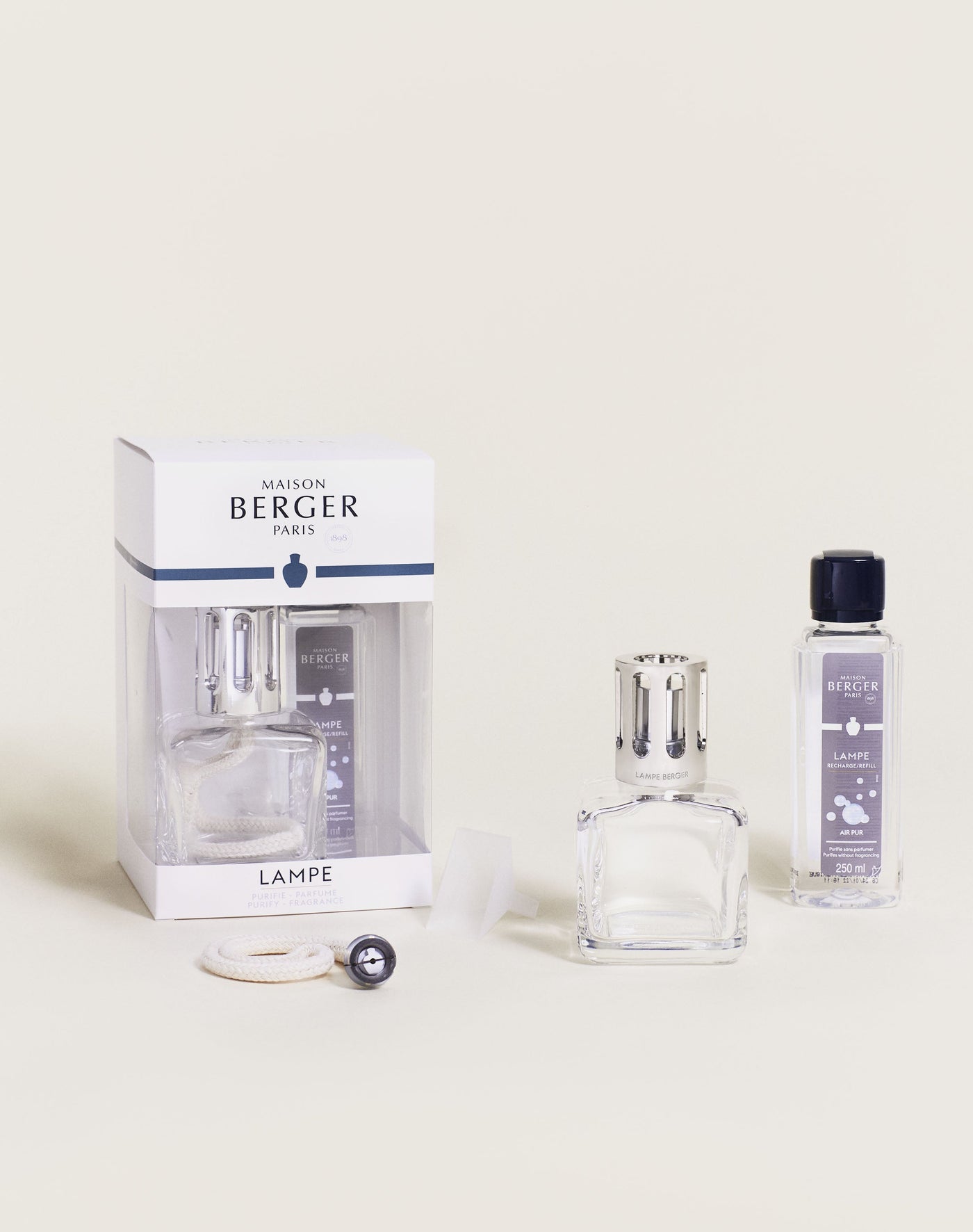 Coffret lampe Berger Glaçon Transparente