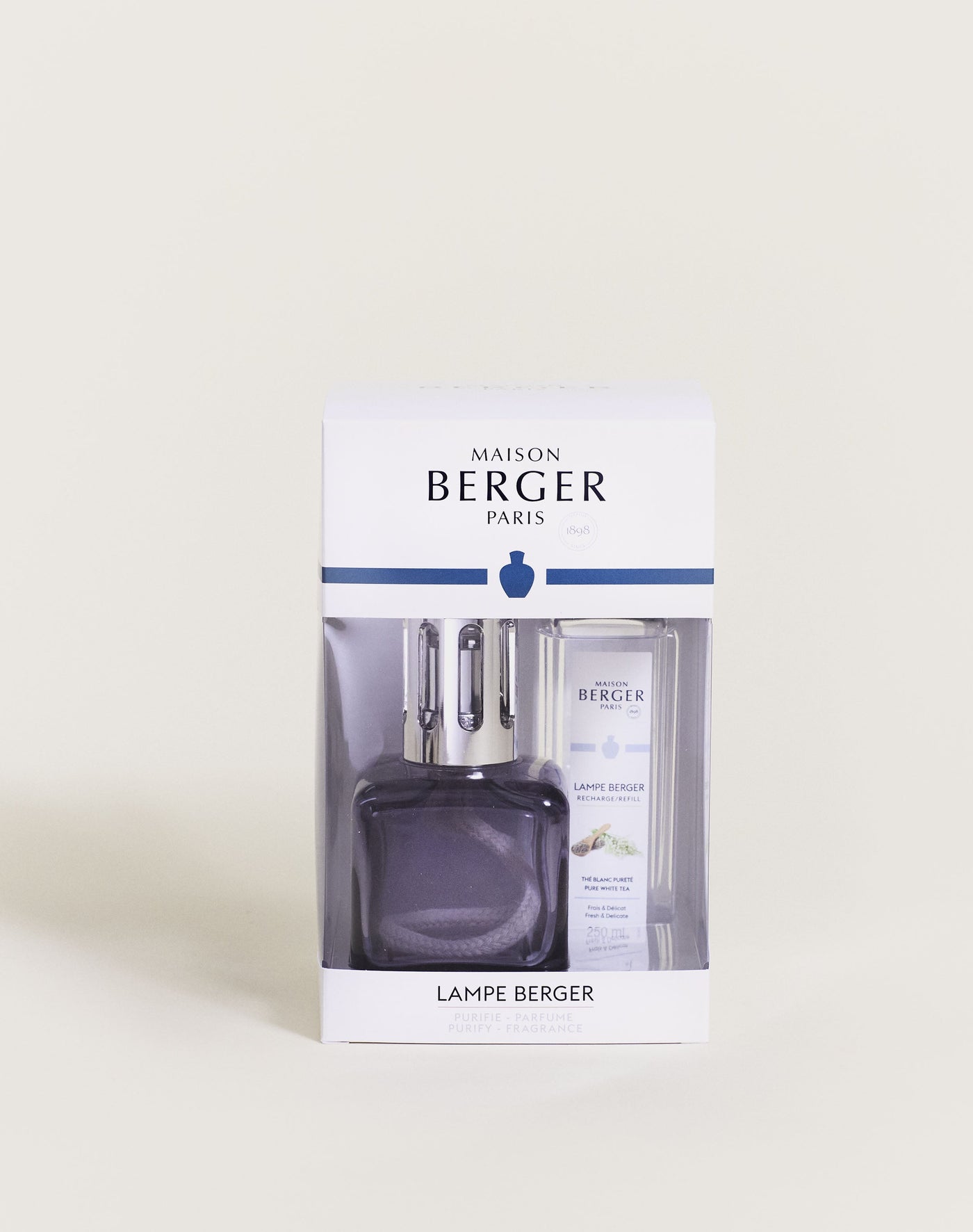 Coffret lampe Berger Glaçon Grise