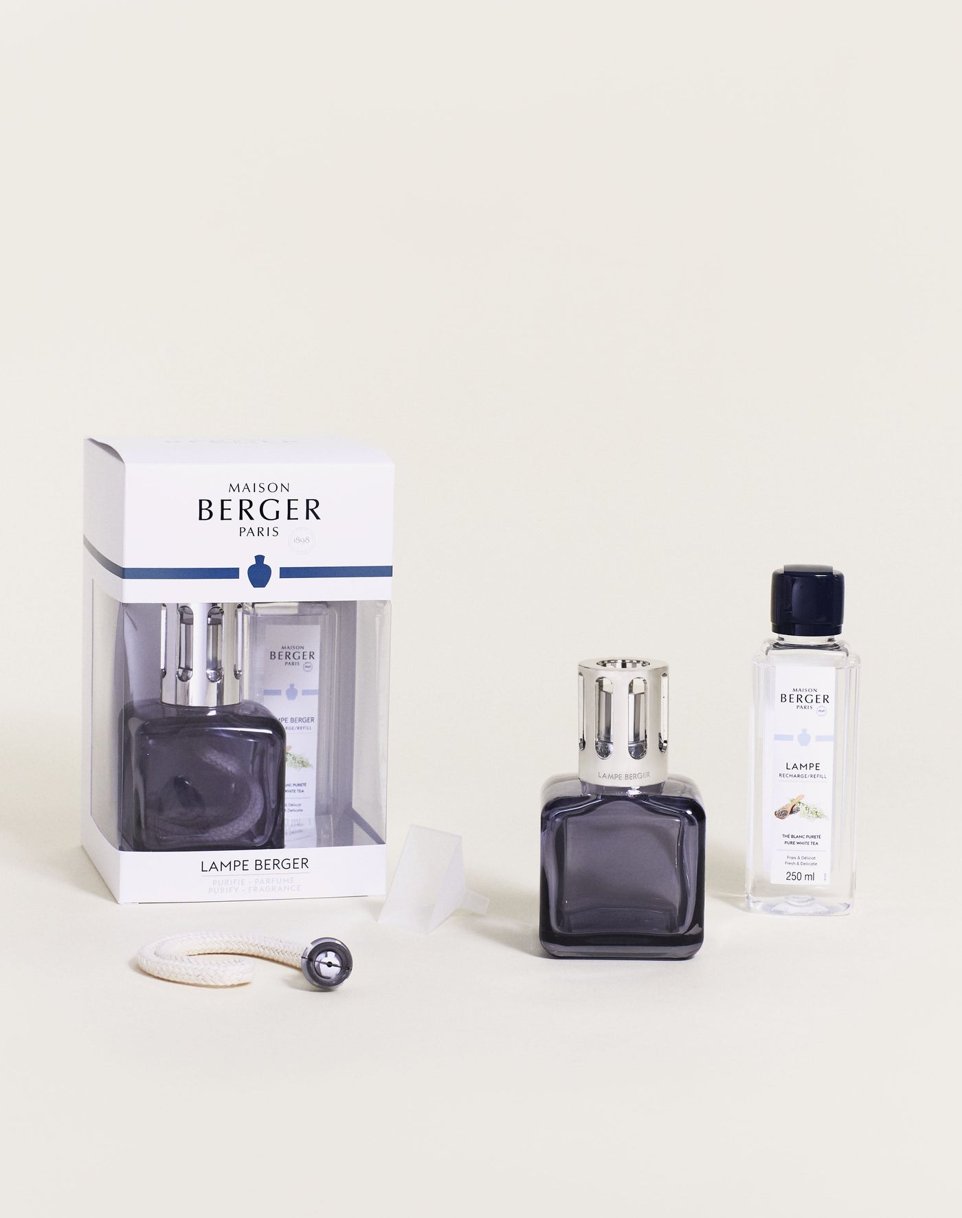 Coffret lampe Berger Glaçon Grise
