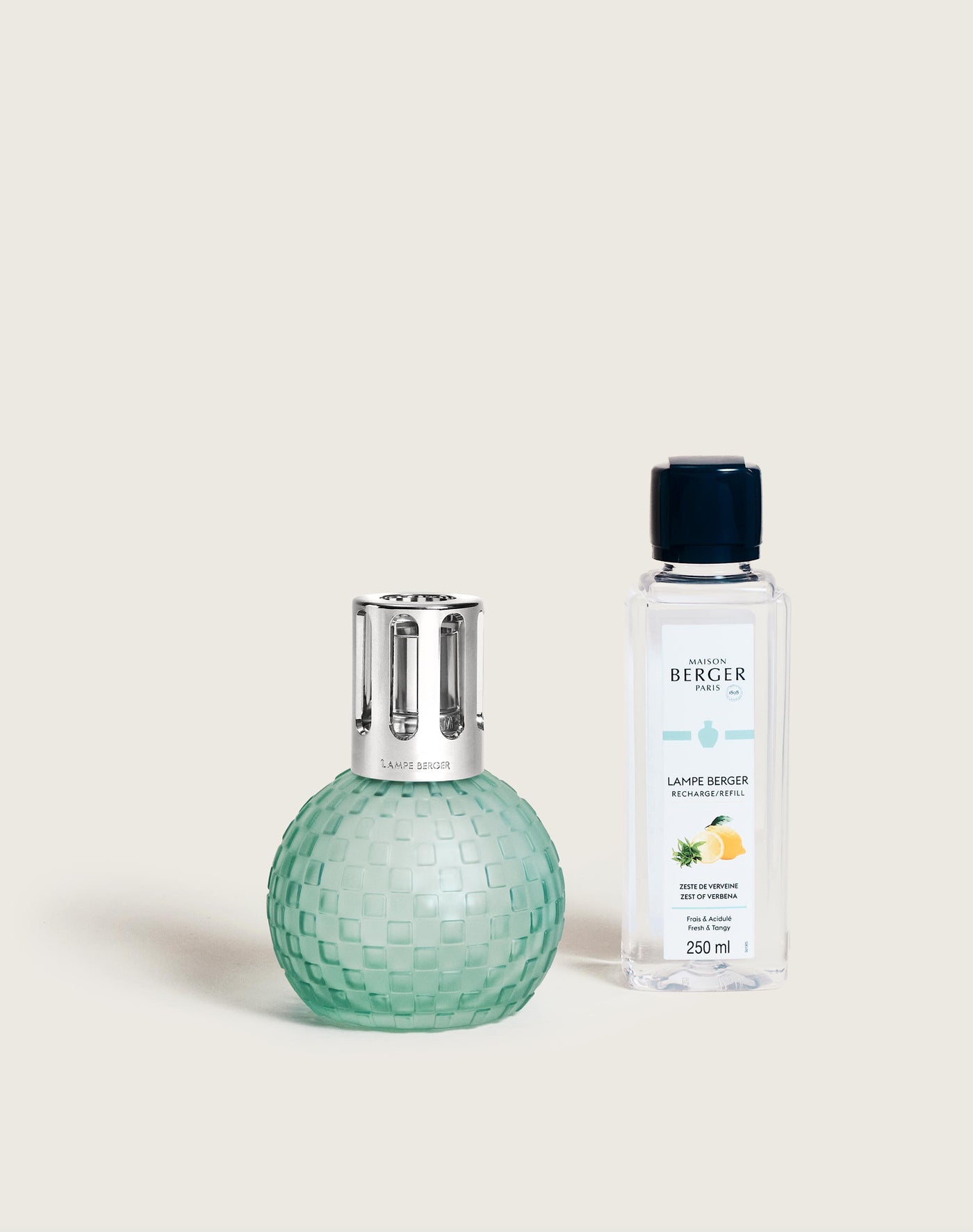 Coffret lampe Berger Disco Estivale Zeste de Verveine