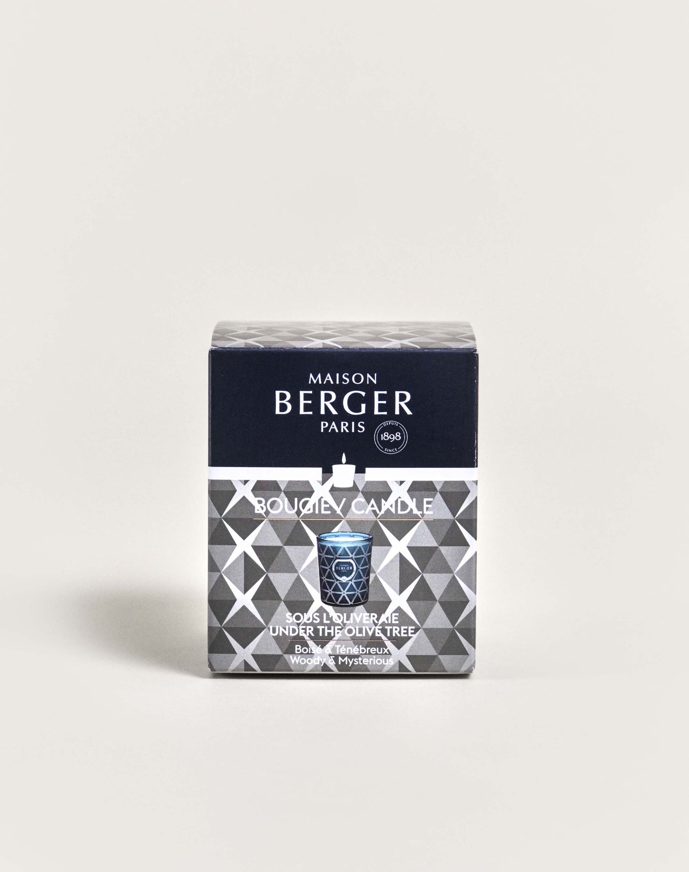 Bougie parfumée Géode Bleue Sous l'Oliveraie