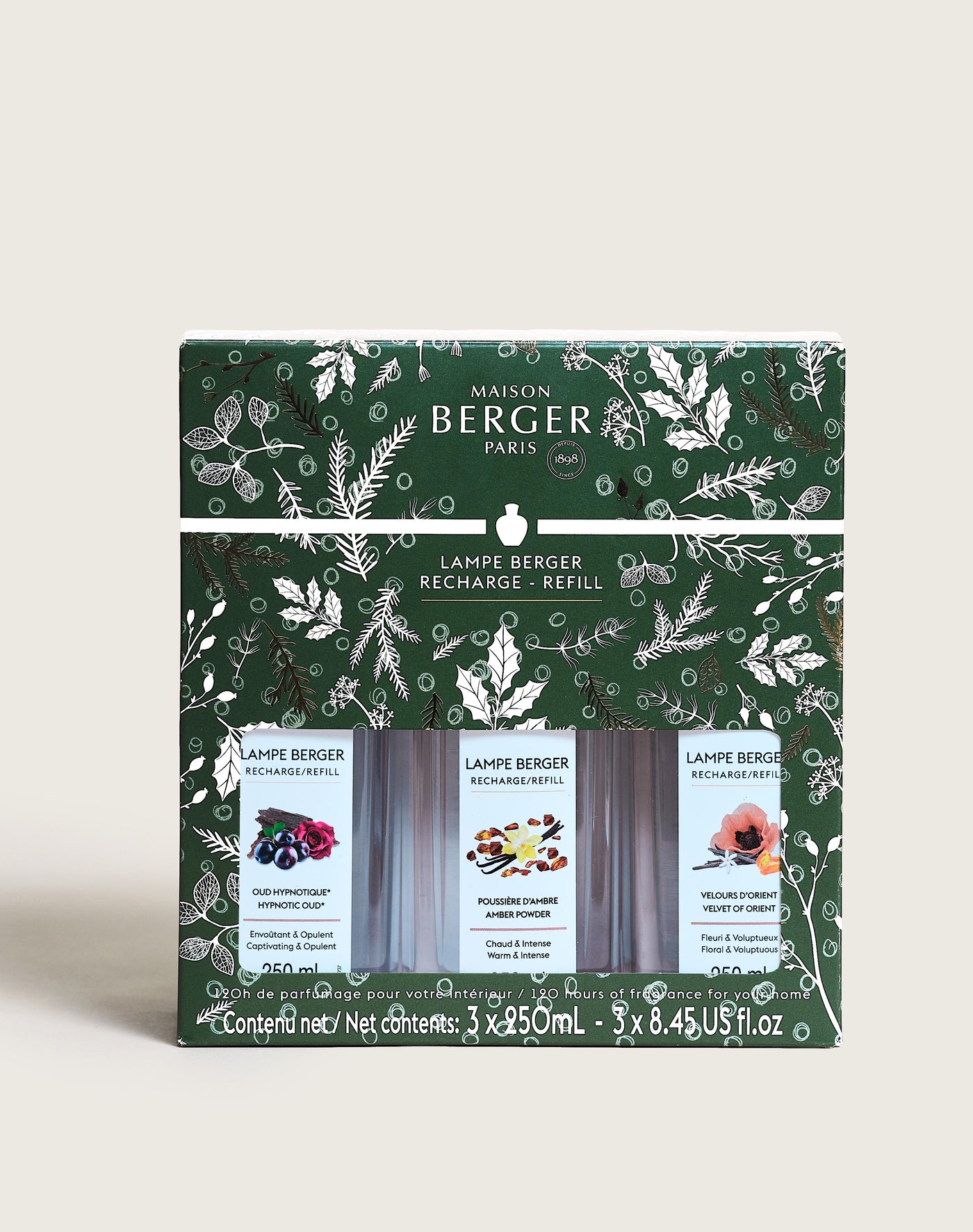 Coffret 3 recharges lampe Berger Magical 250ml