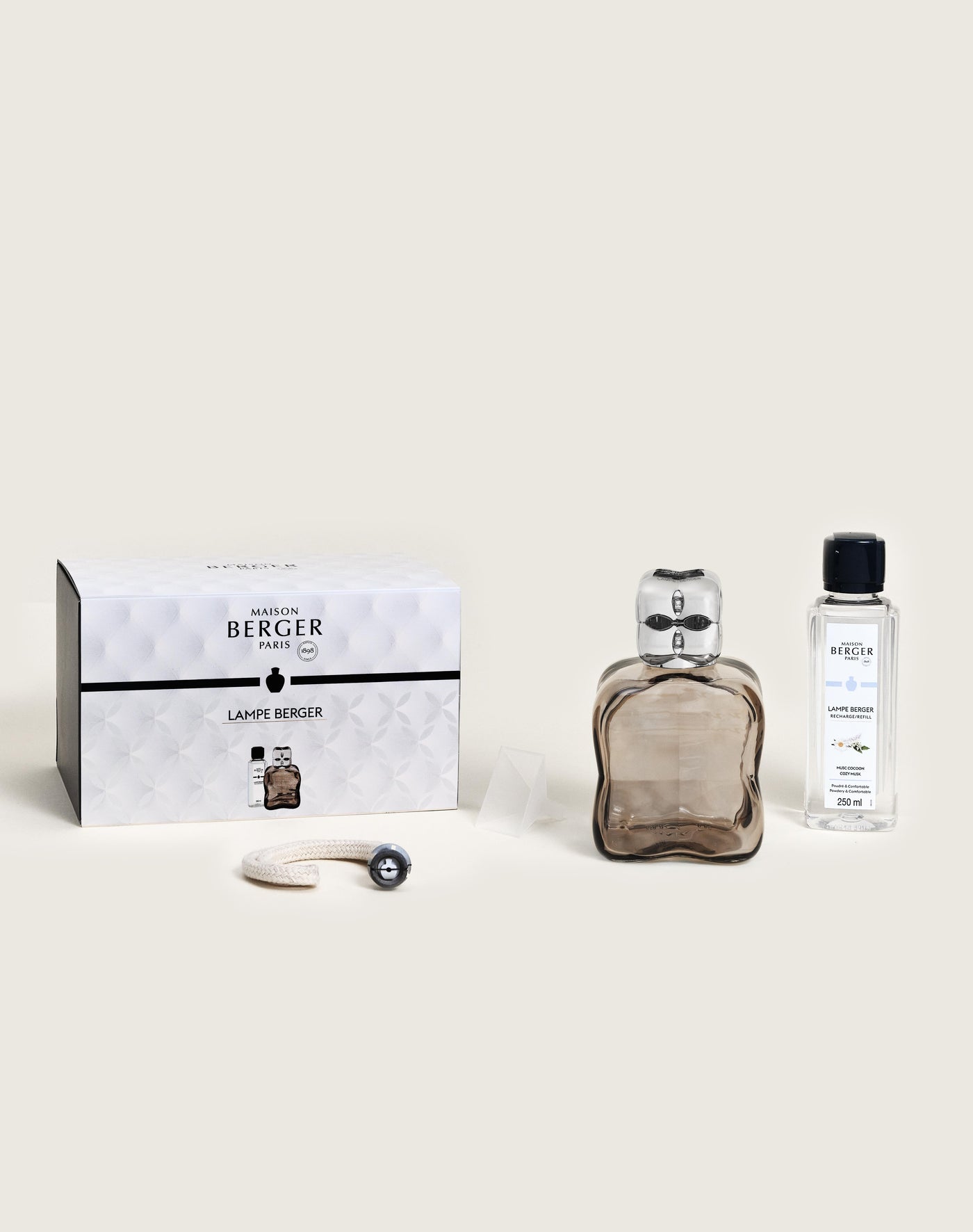 Coffret lampe Berger Cosy Marron
