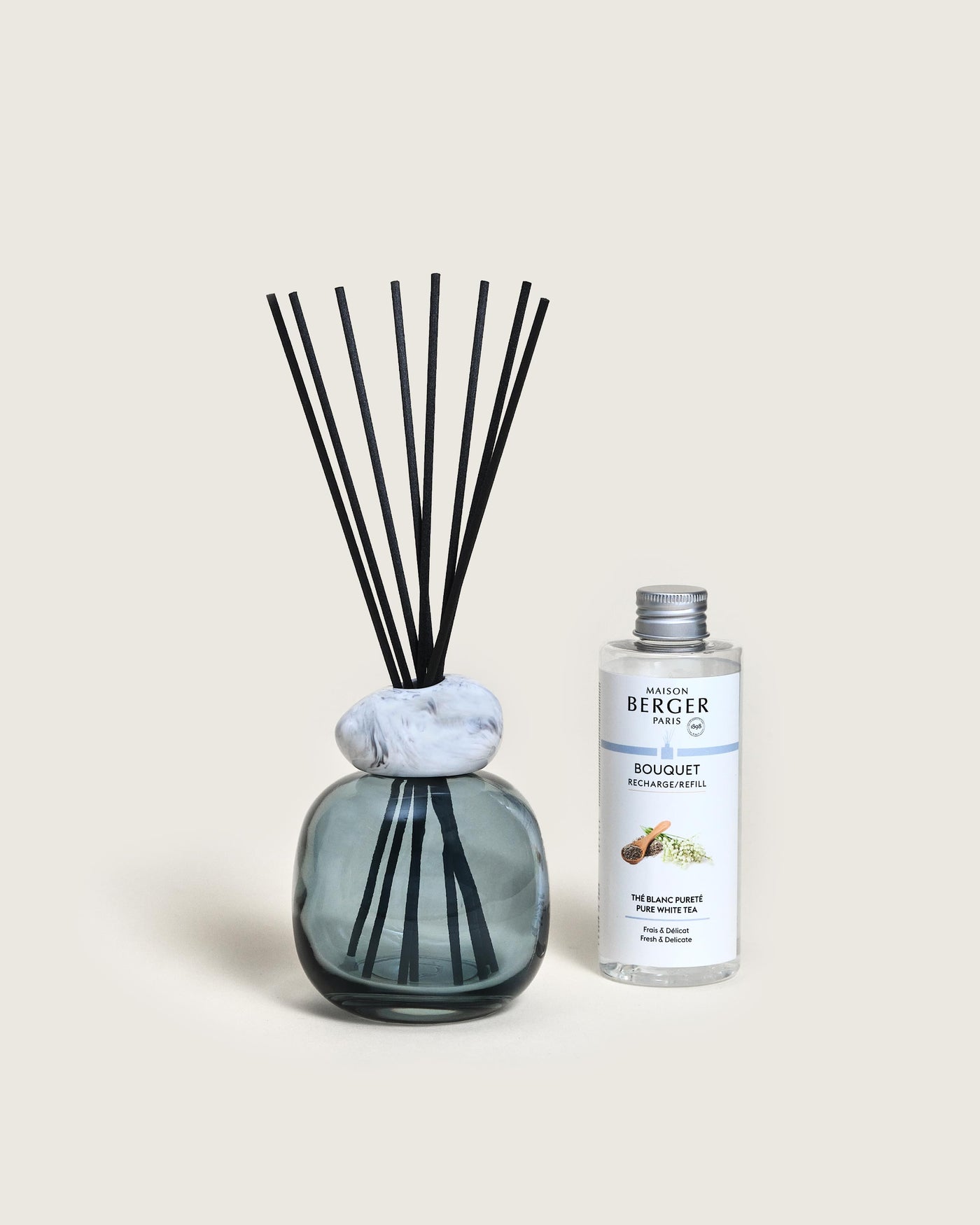 Bouquet parfumé Minéral Bleu