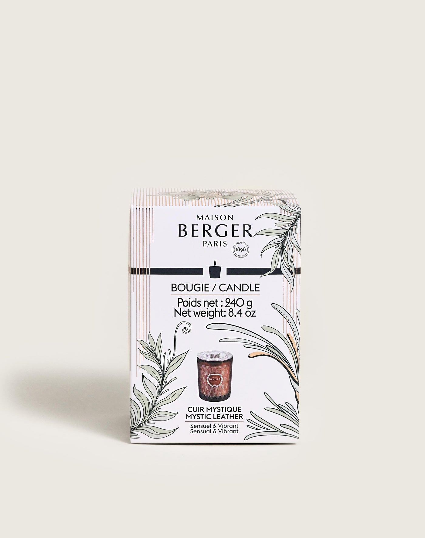 Bougie parfumée Evanescence Fauve
