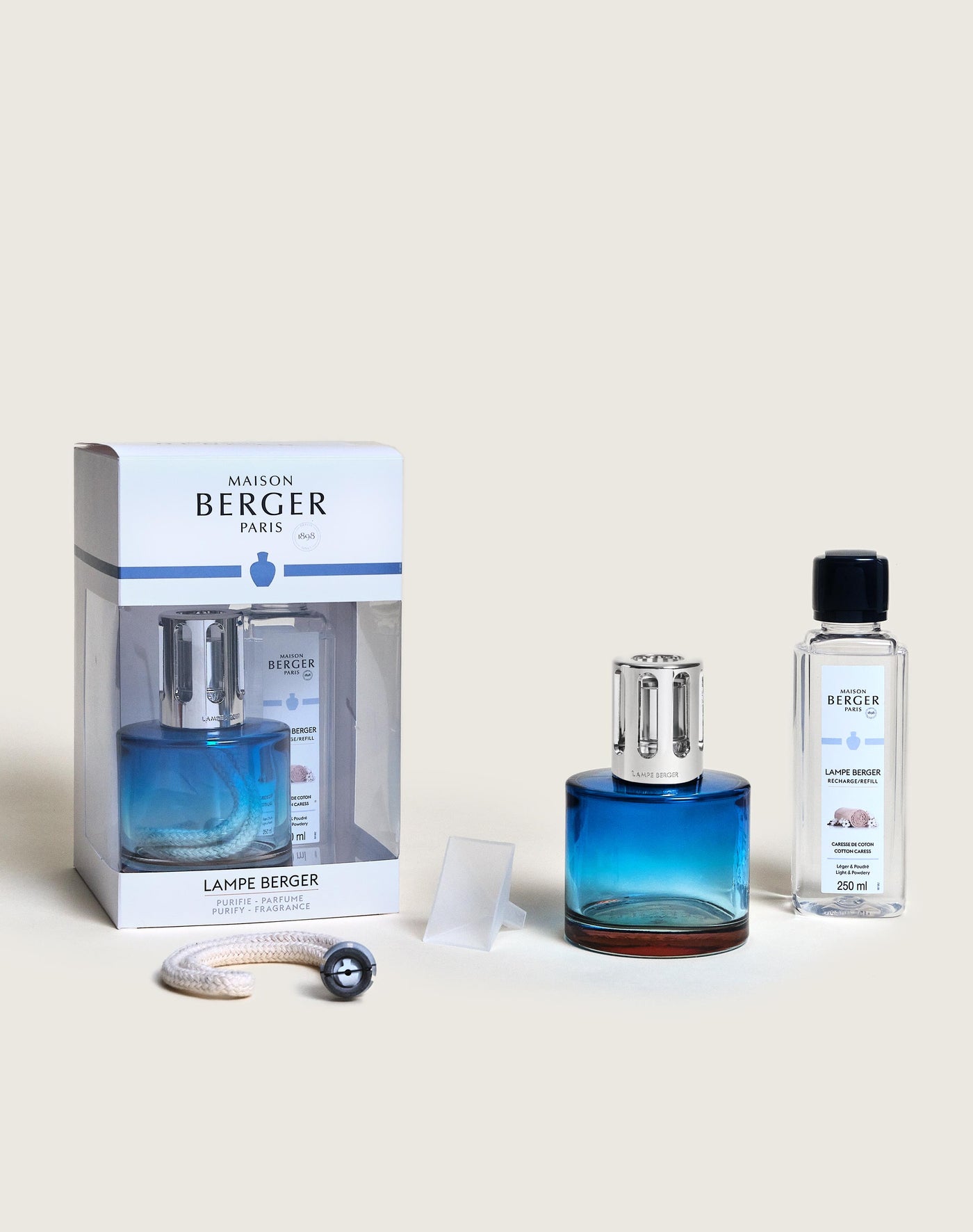 Coffret lampe Berger Pure Bleue