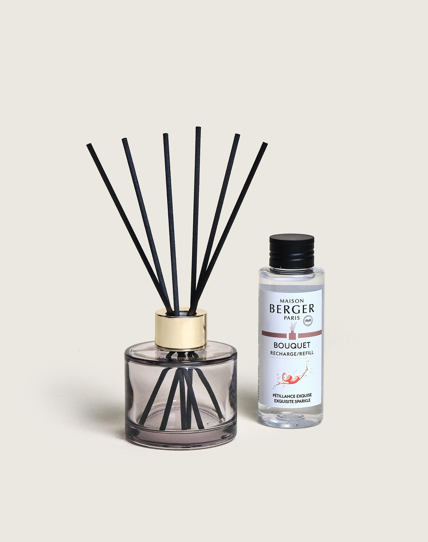 Duo mini bouquet & spray d’intérieur Rosalie Pétillance Exquise