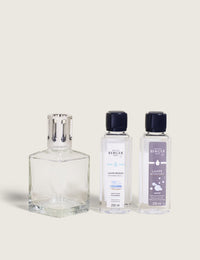 Coffret lampe Berger Essentielle Carrée