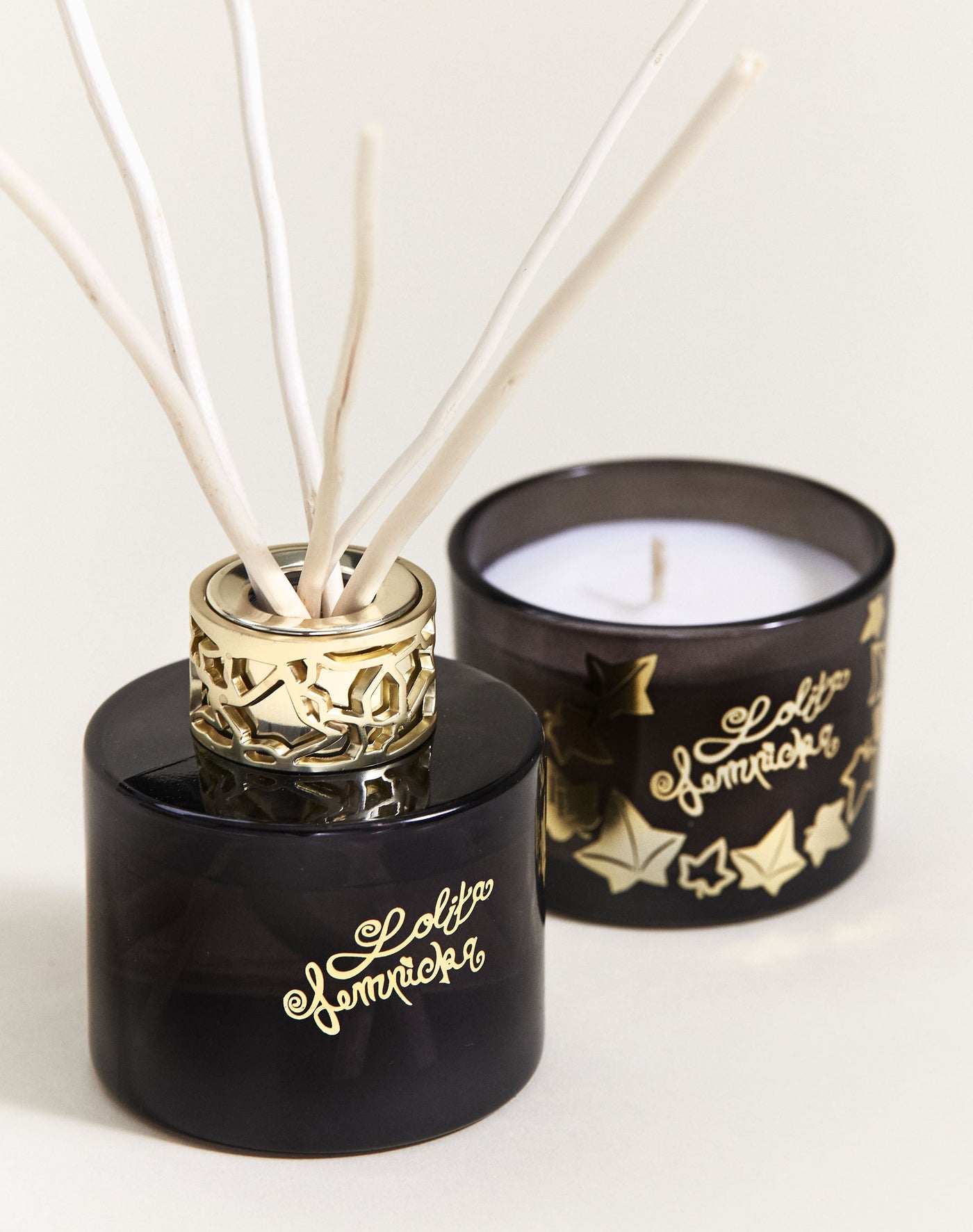Duo mini Bouquet & Bougie Lolita Lempicka Black Edition