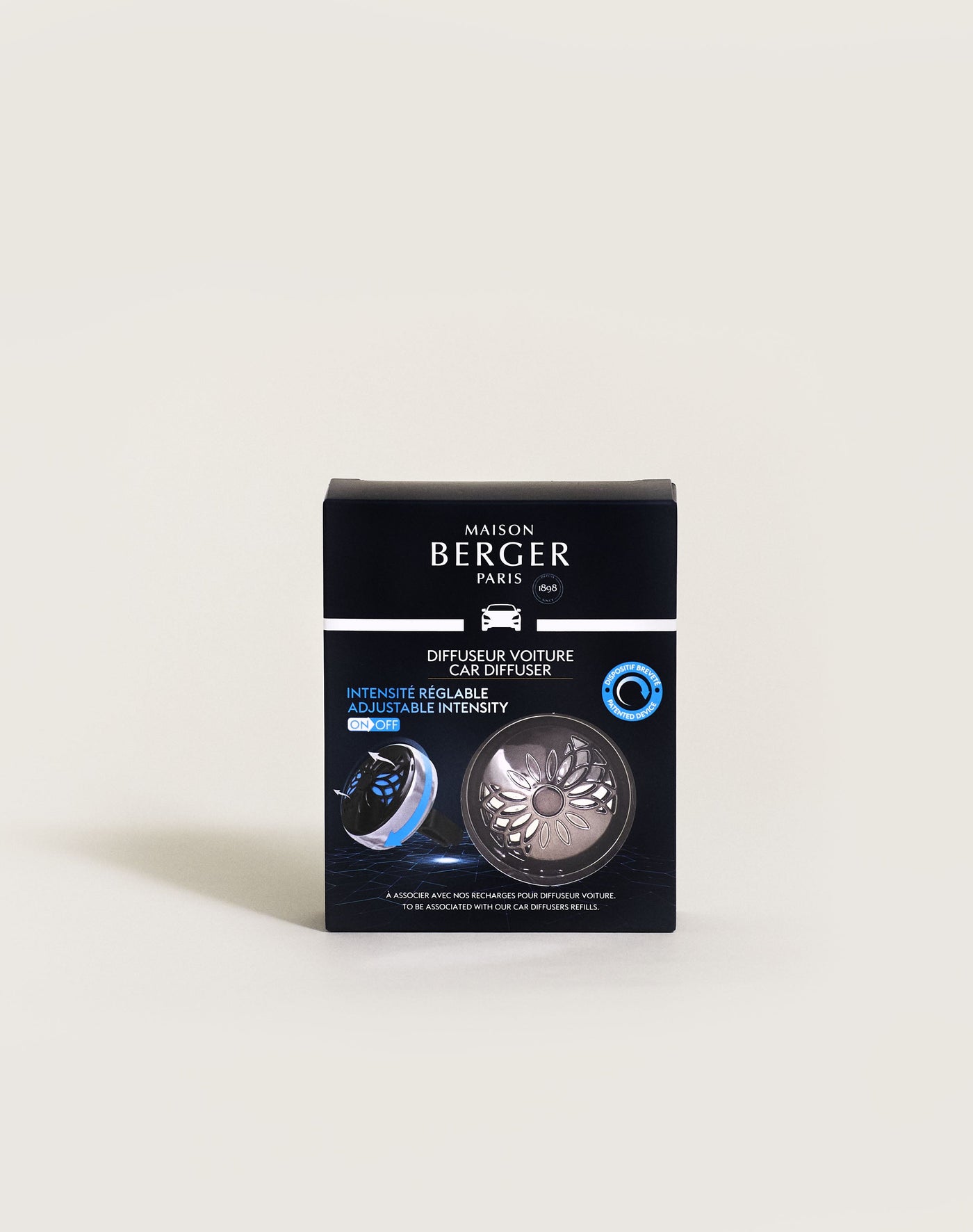 Pince Diffuseur voiture modulable Flower