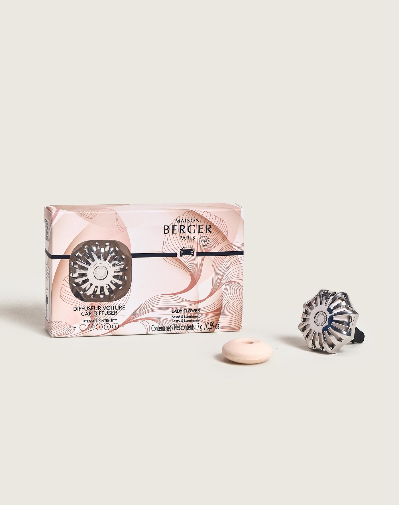 Diffuseur voiture Corali Lady Flower