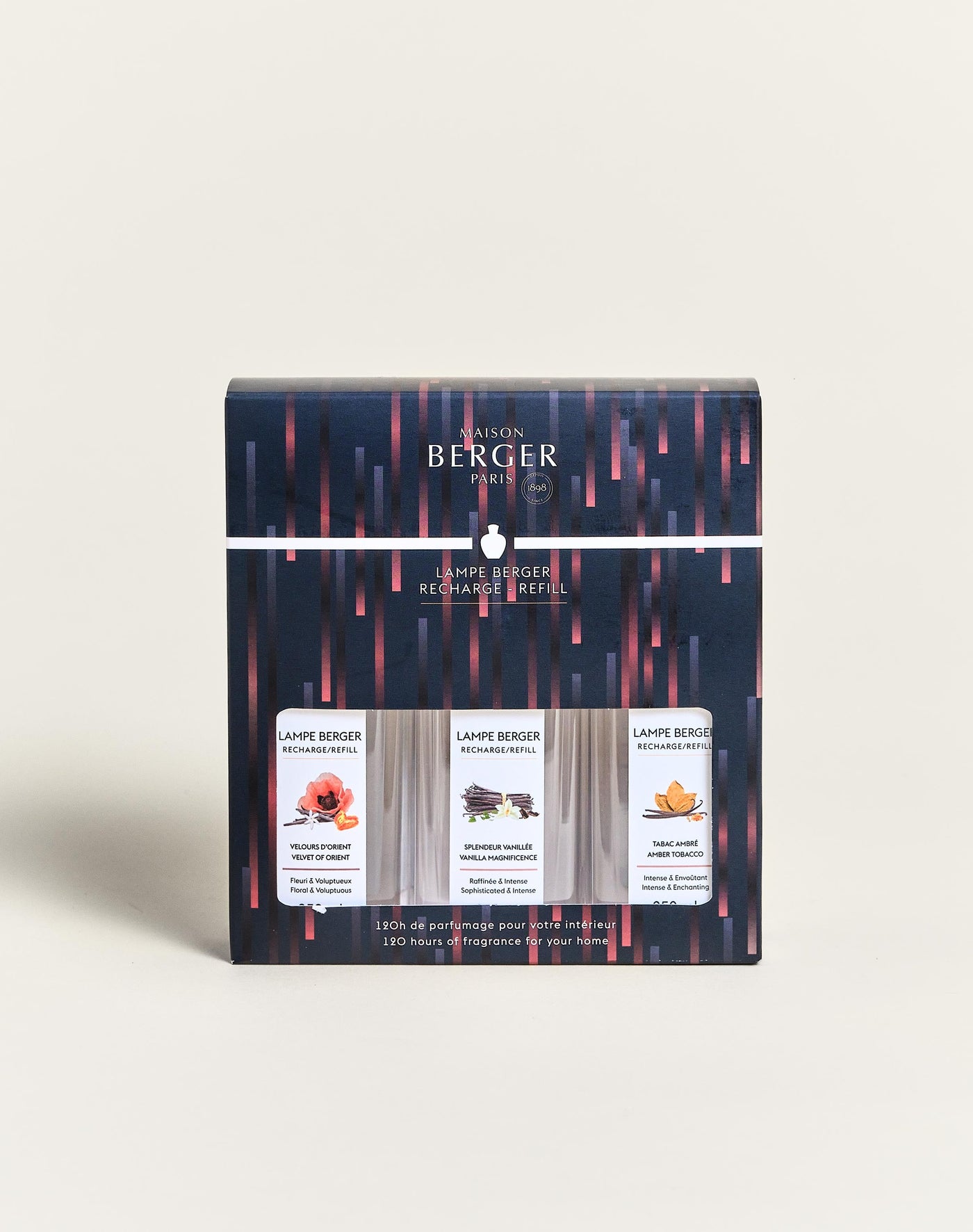 Coffret 3 recharges lampe Berger Variation 250ml
