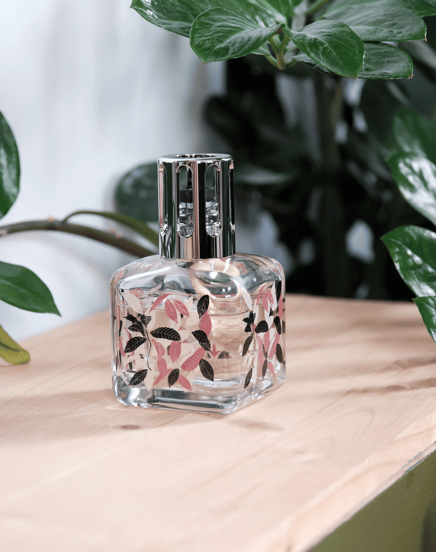 Coffret lampe Berger Glaçon Feuilles