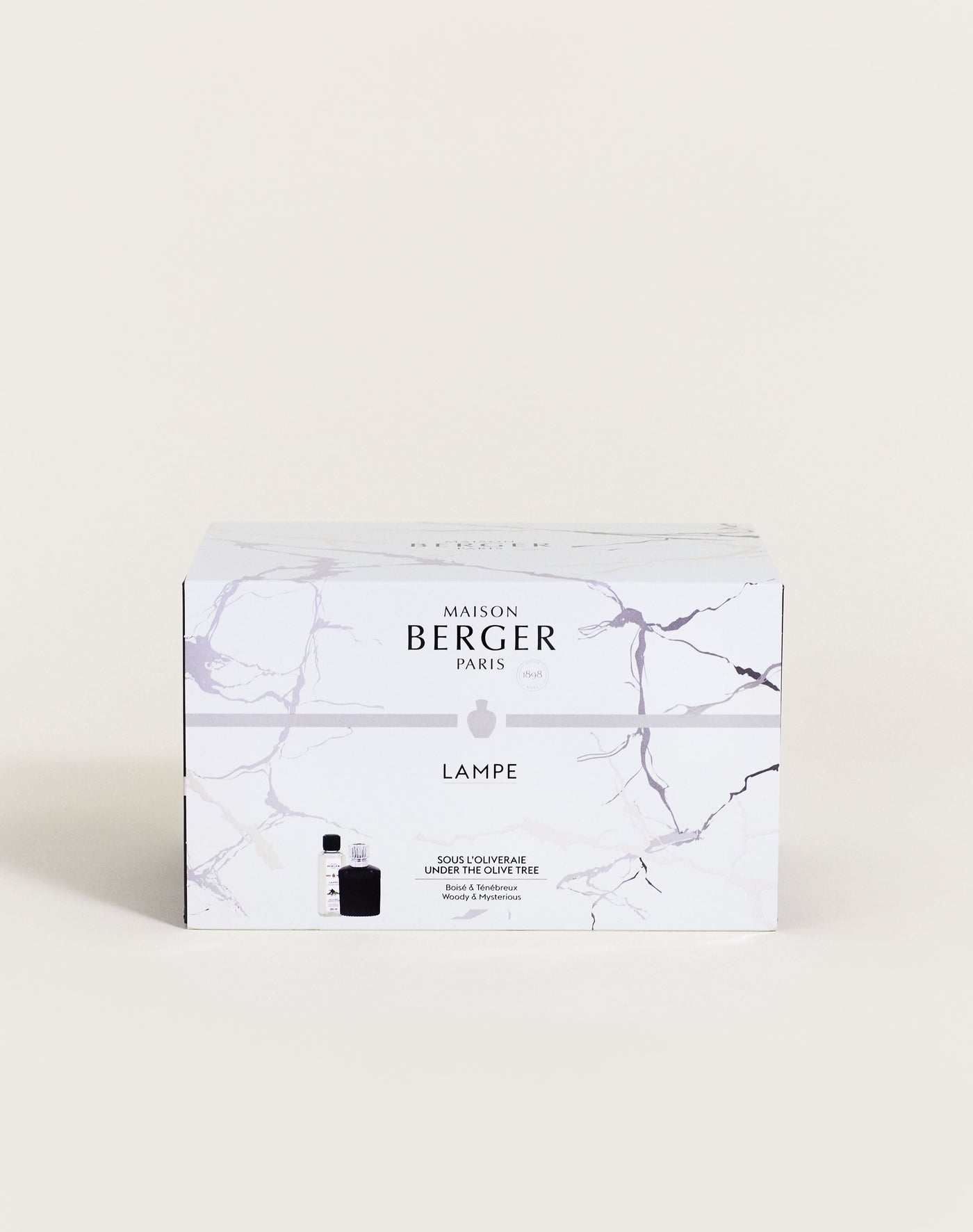 Coffret lampe Berger Alpha Prune Scandale