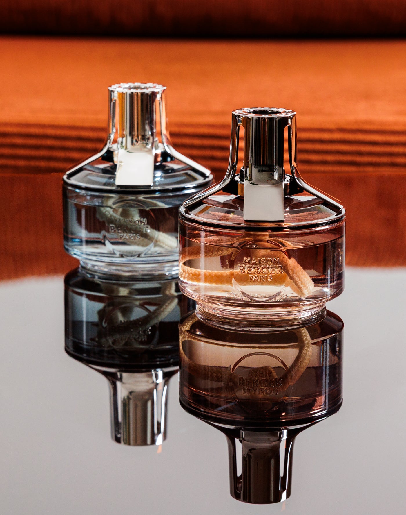 Lampe Berger Identity Marron Rose