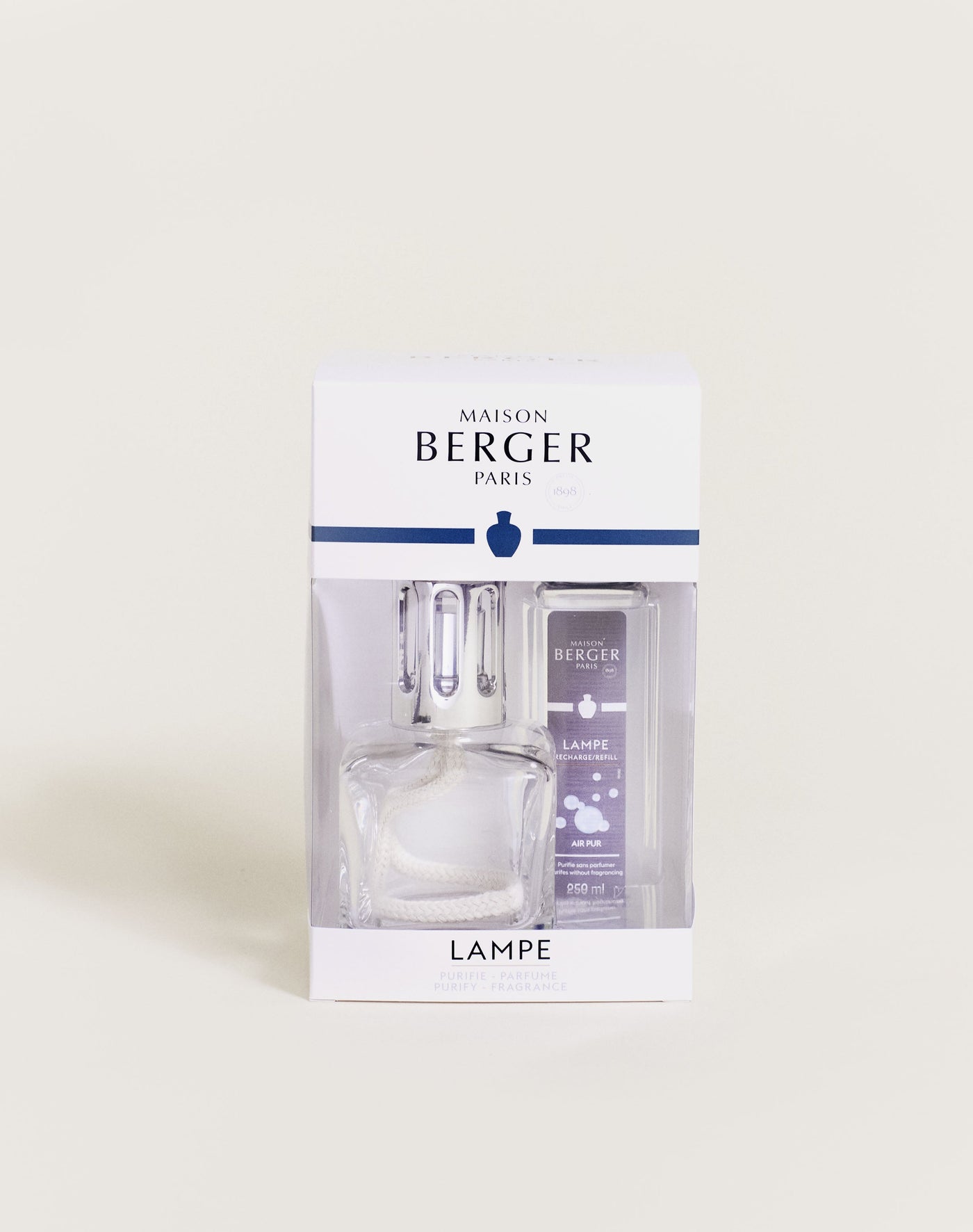 Coffret lampe Berger Glaçon Transparente