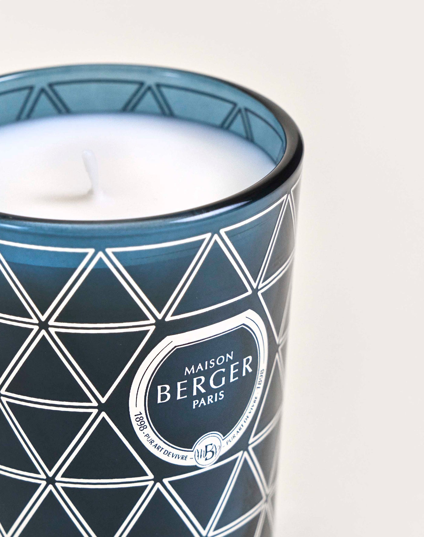 Bougie parfumée Géode Bleue Sous l'Oliveraie