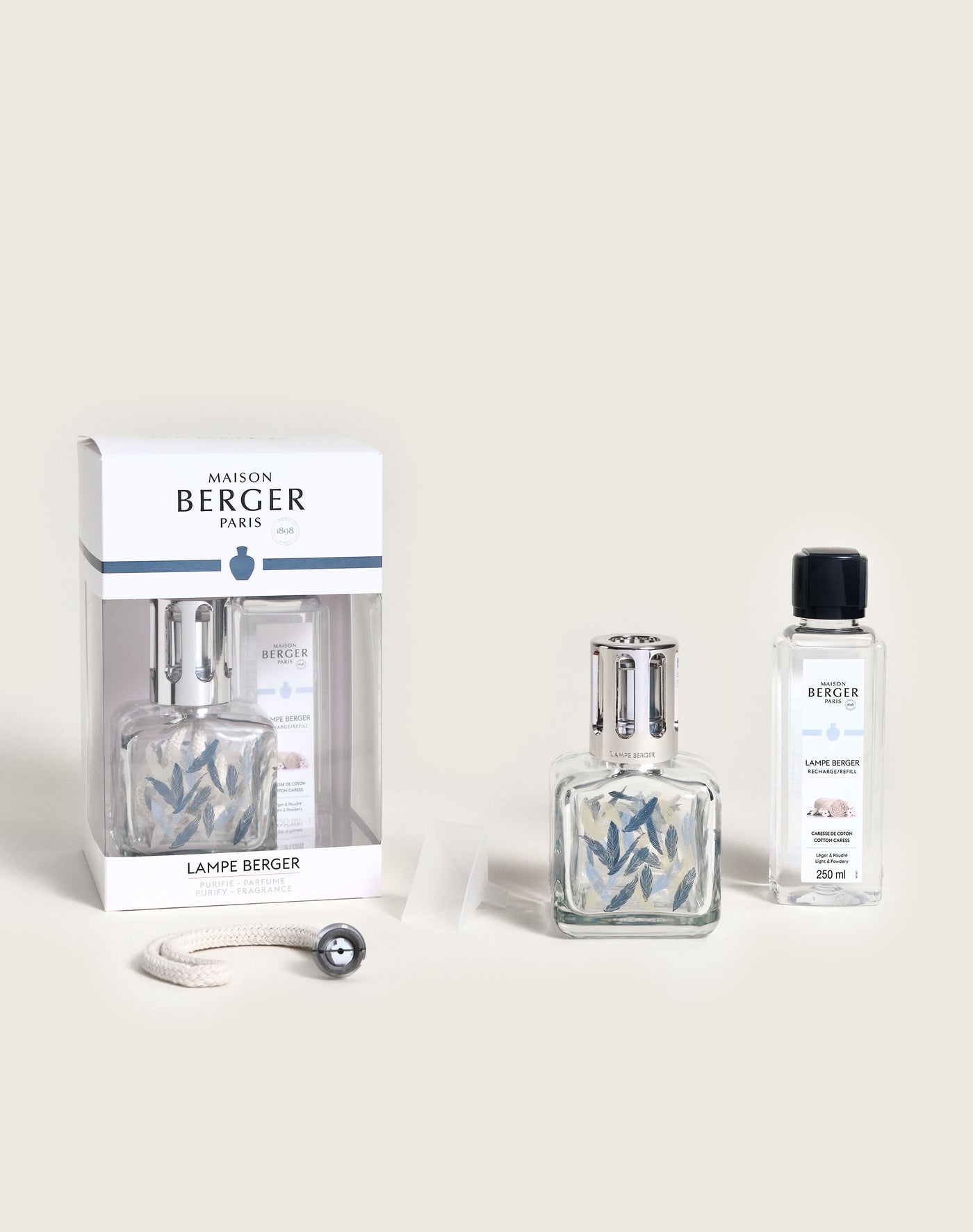 Coffret lampe Berger Glaçon Plumes