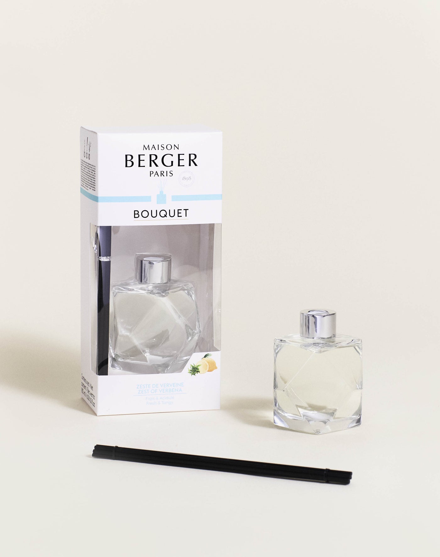 Bouquet parfumé Geometry Transparent & Zeste de Verveine
