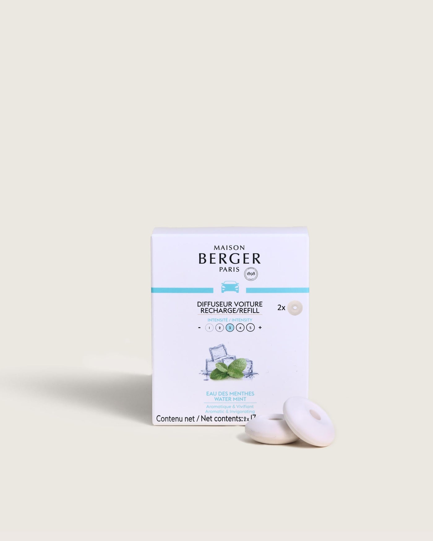 Recharge Diffuseur voiture Eau des Menthes