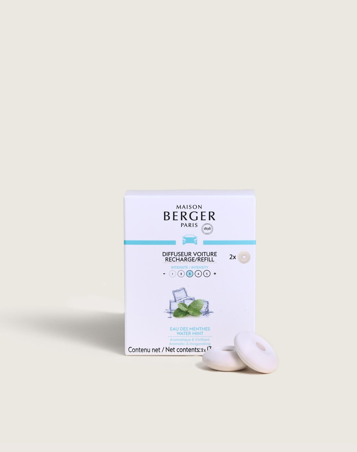 Recharge Diffuseur voiture Eau des Menthes