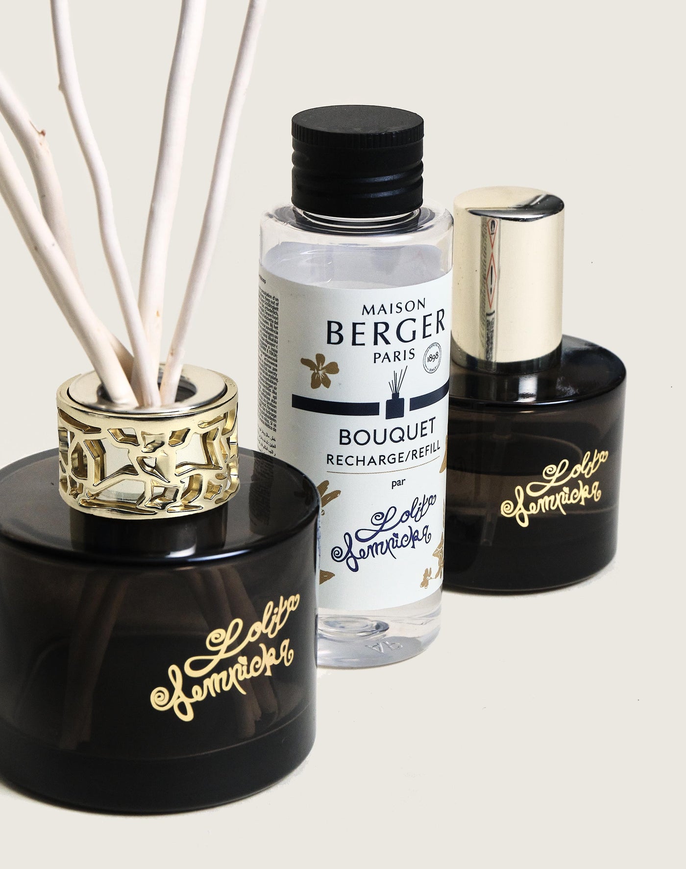 Duo mini bouquet & spray d’intérieur Lolita Lempicka Black Edition
