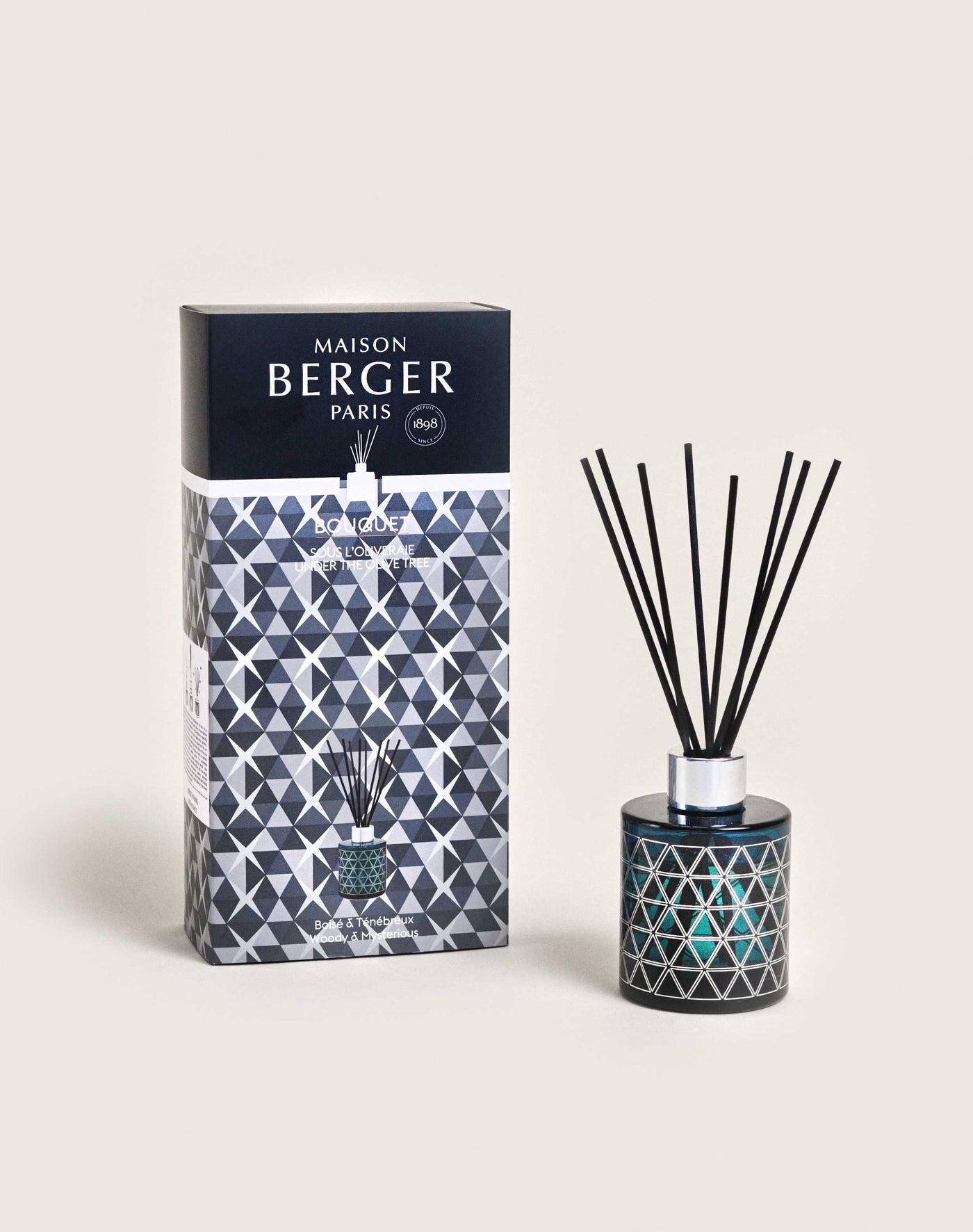Bouquet parfumé Géode Bleu