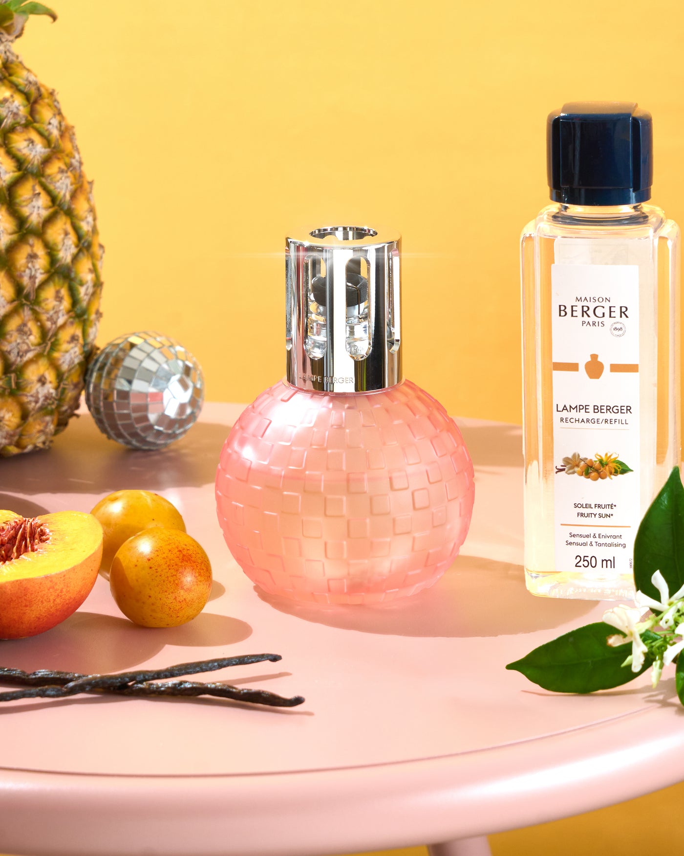 Coffret lampe Berger Disco Estivale Soleil Fruité