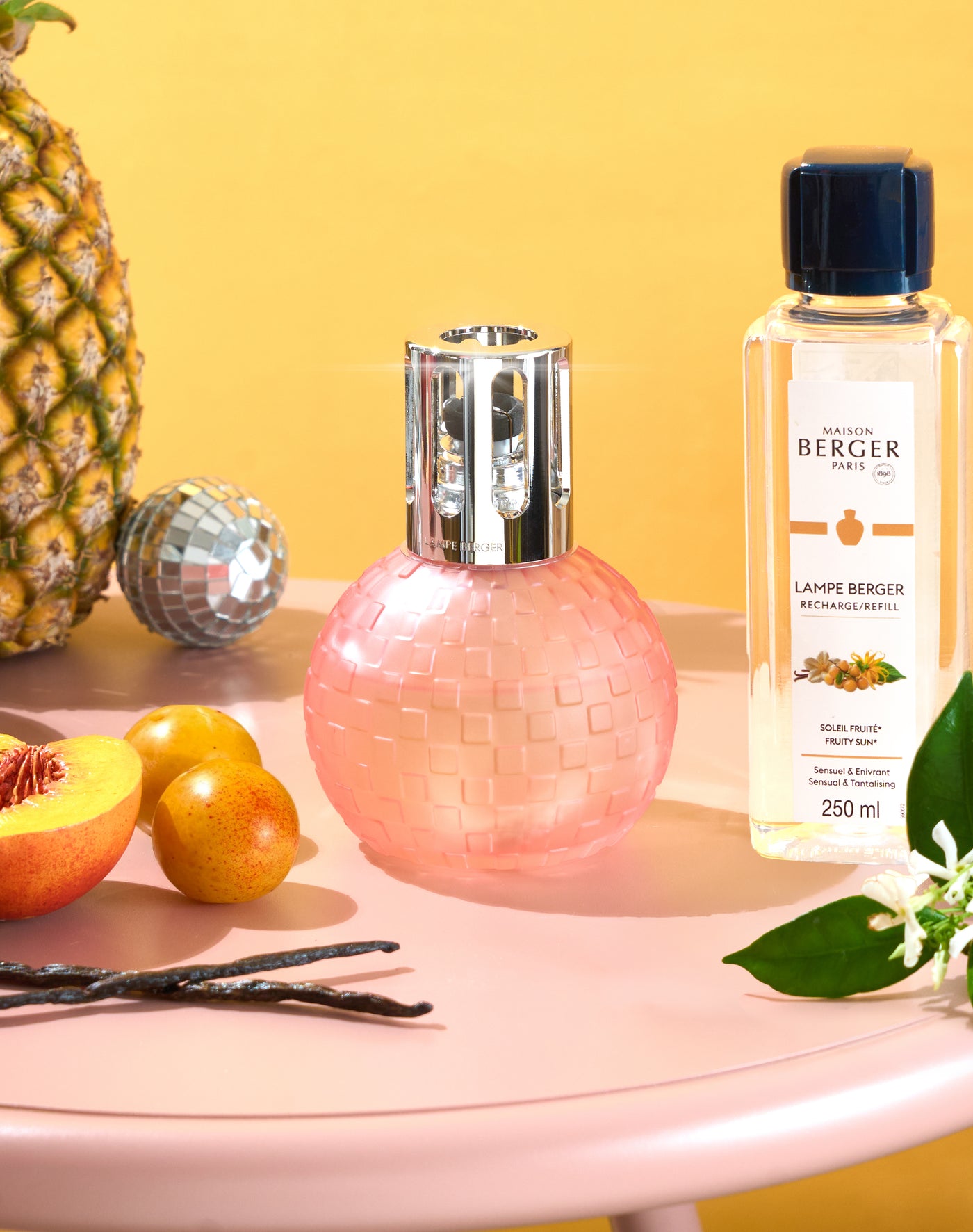 Coffret lampe Berger Disco Estivale Soleil Fruité