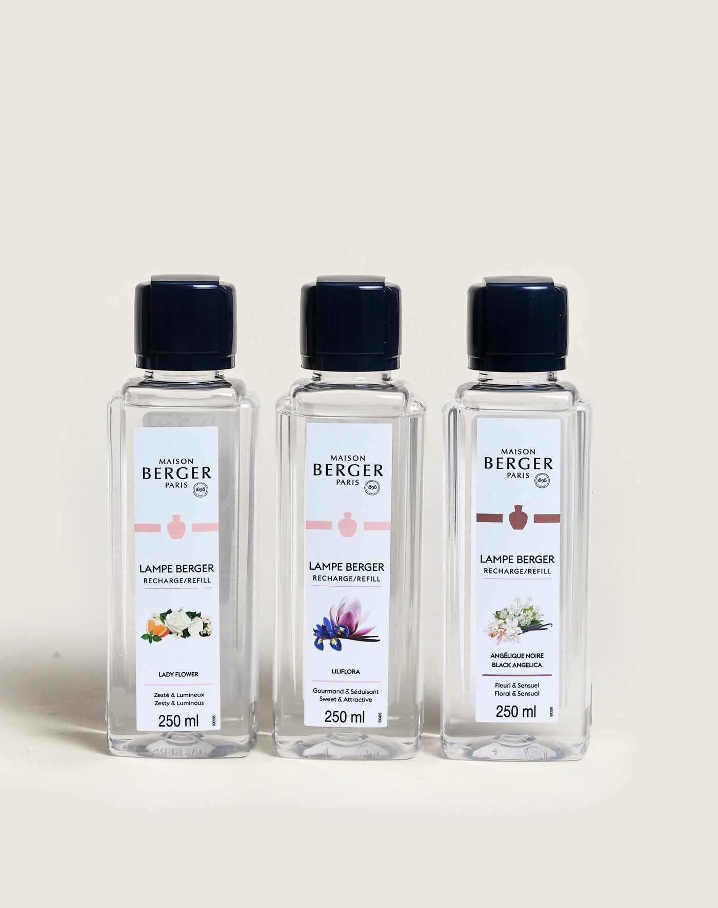 Coffret 3 recharges lampe Berger Eternity 250ml