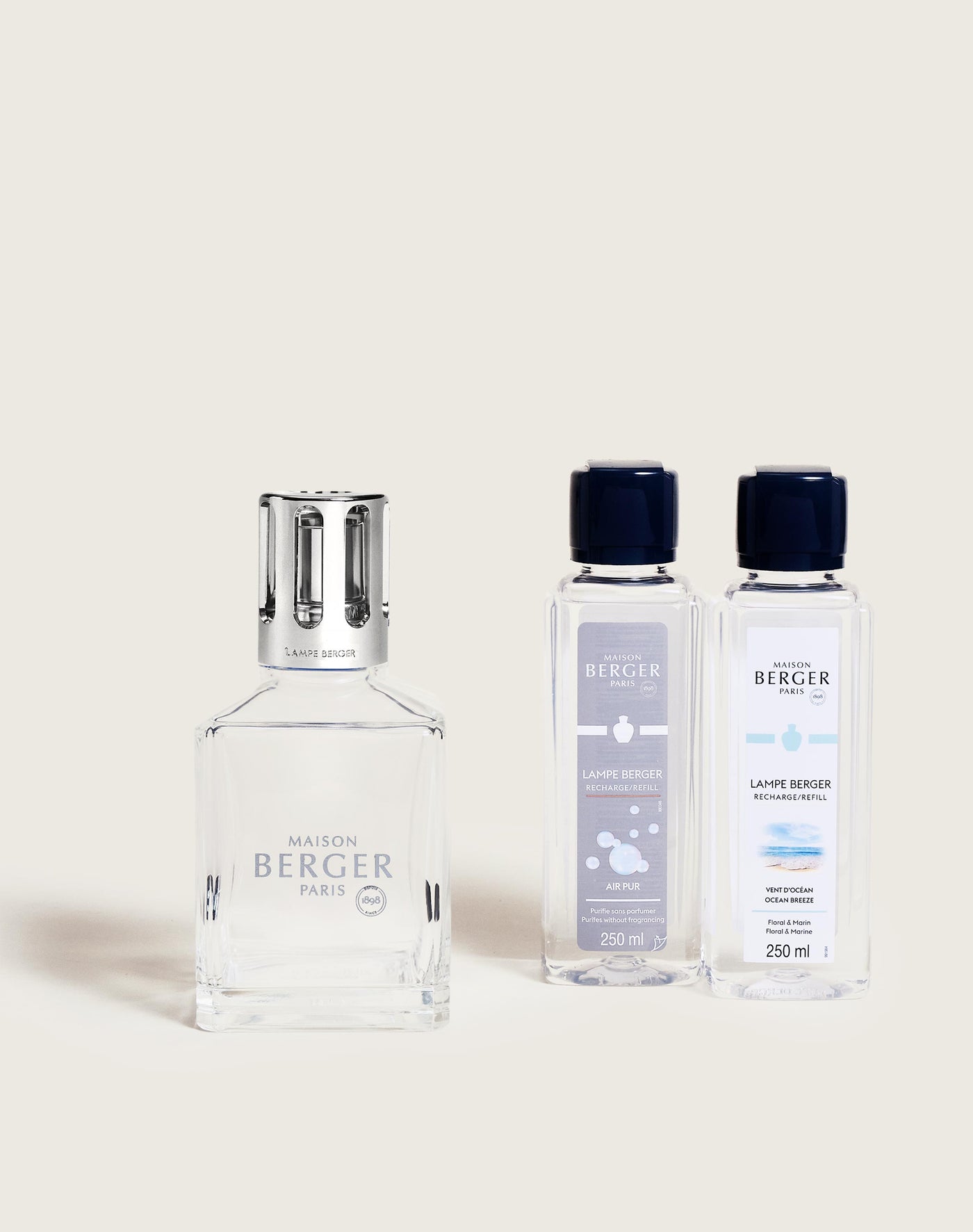 Coffret lampe Berger Essentielle Carrée