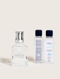 Coffret lampe Berger Essentielle Carrée