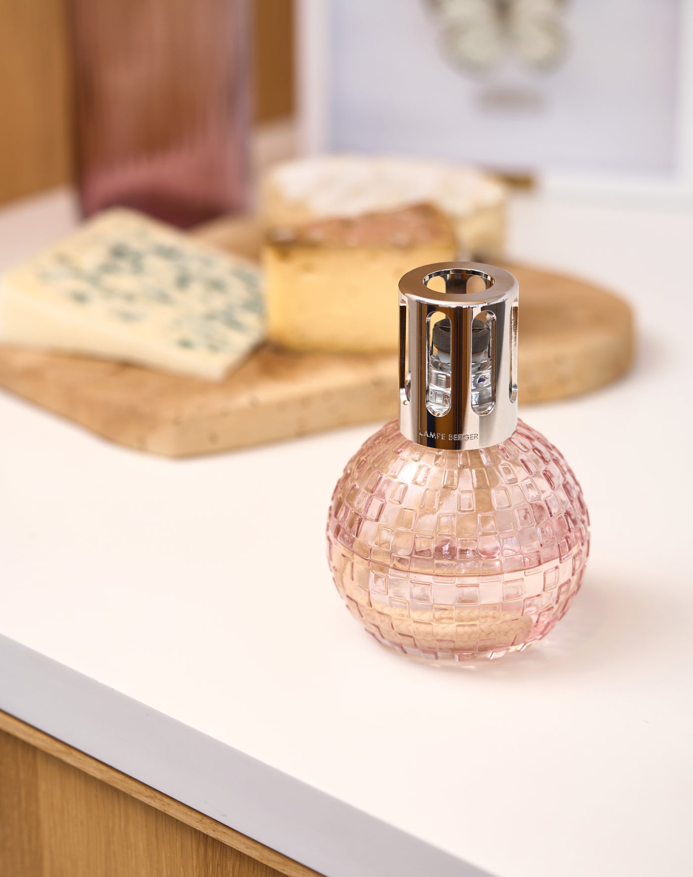 Coffret lampe Berger Disco Rose