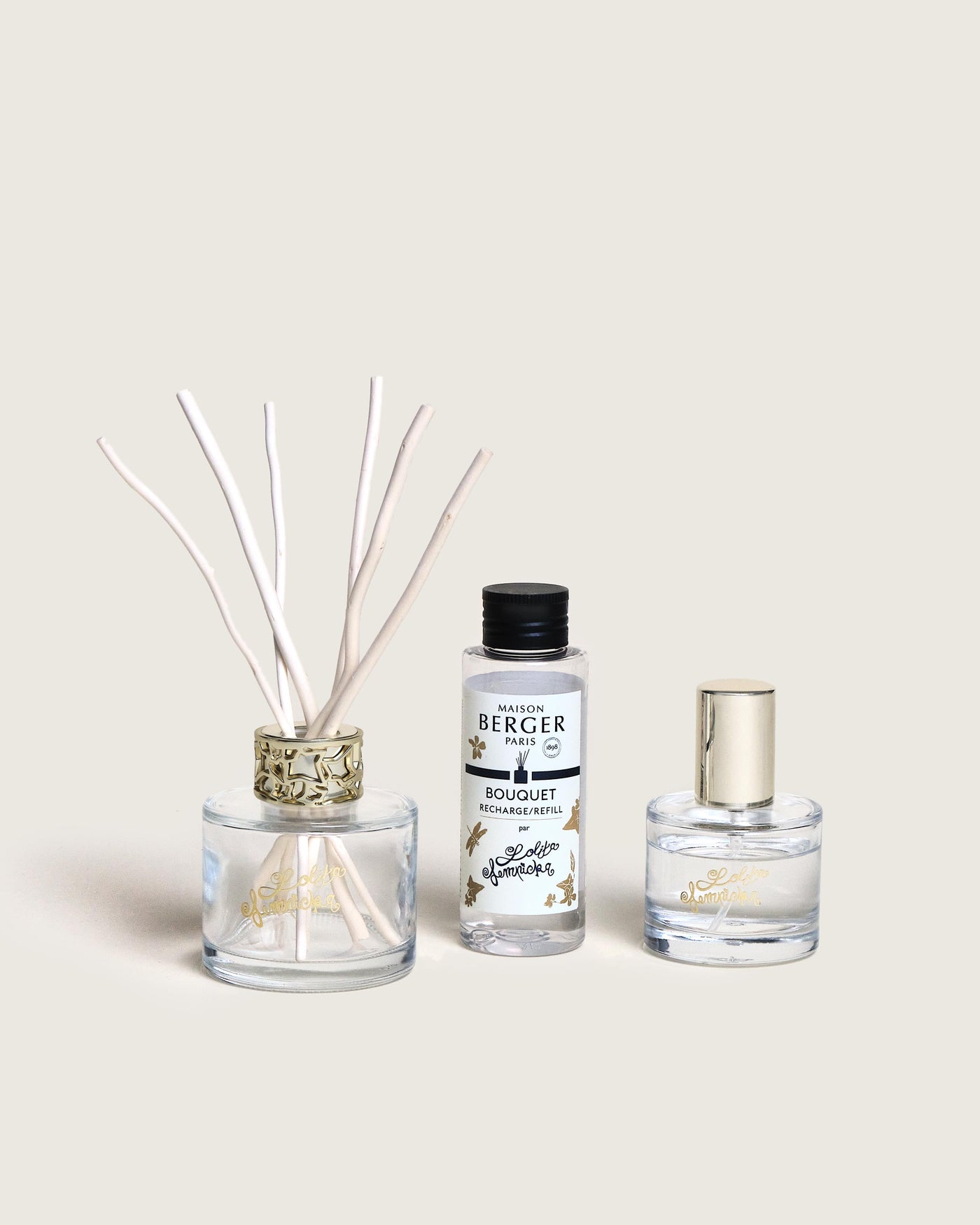 Duo mini bouquet & spray d’intérieur Lolita Lempicka Transparent