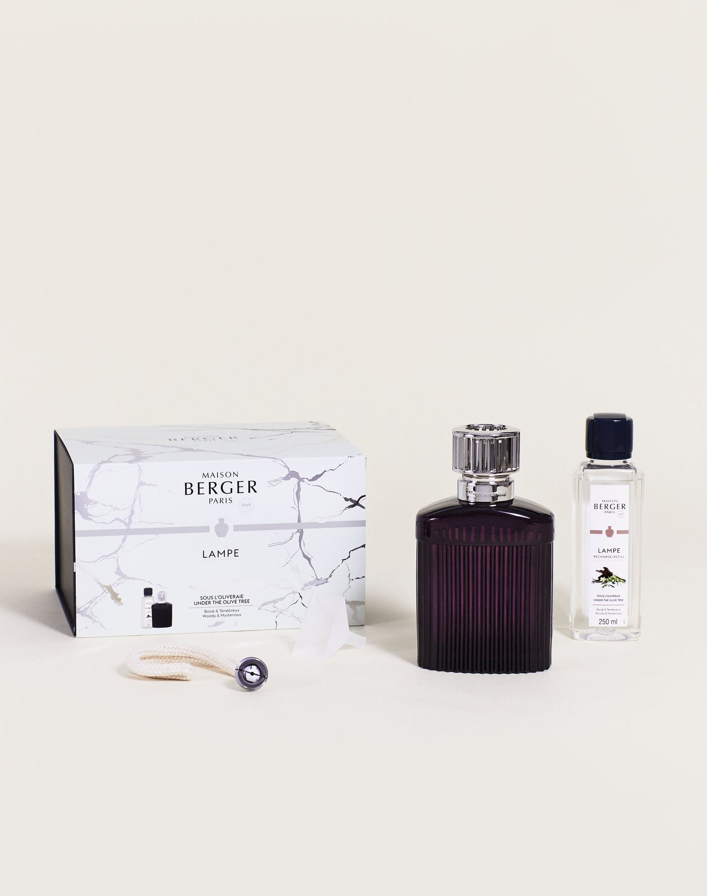 Coffret lampe Berger Alpha Prune Scandale