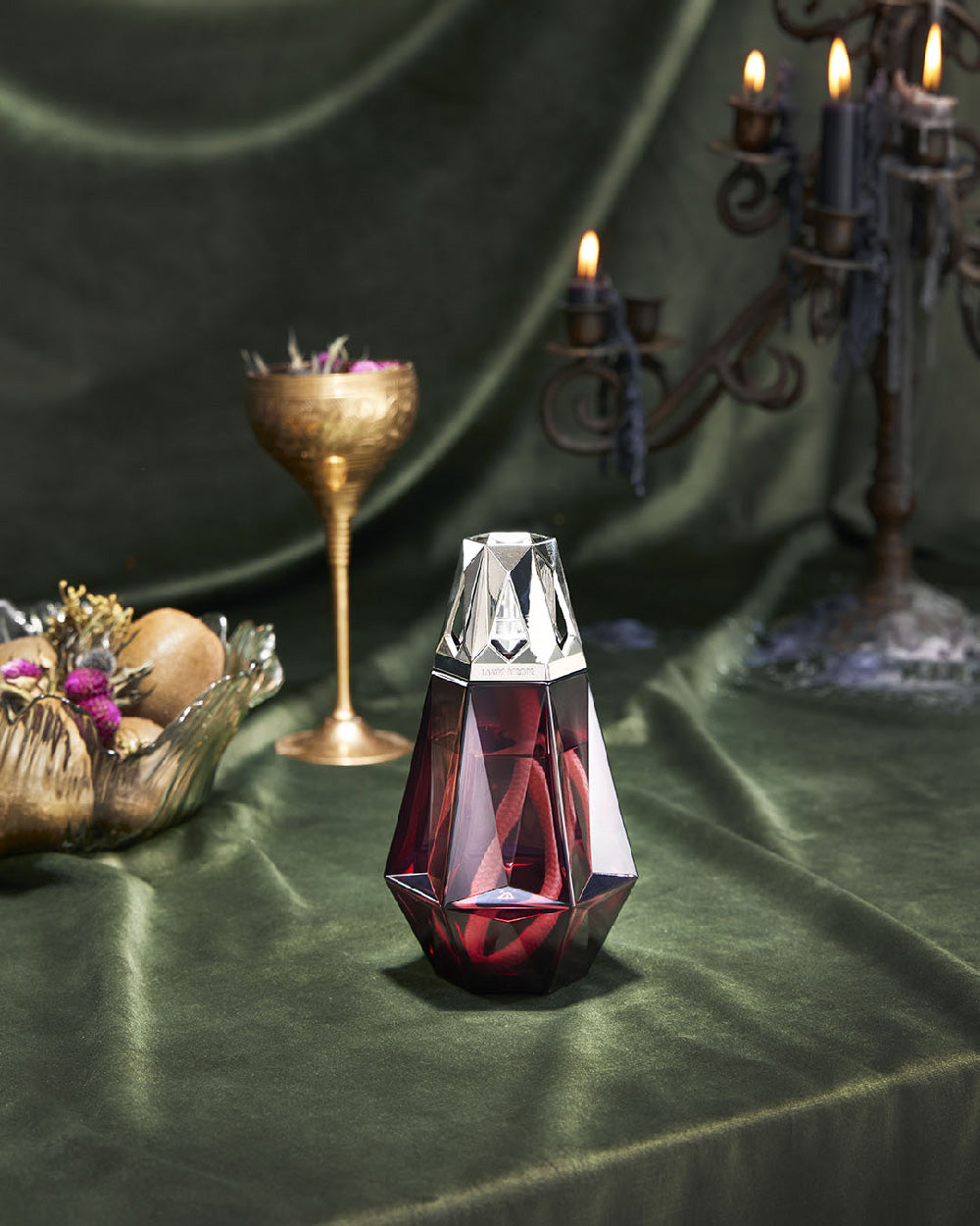 Coffret lampe Berger Prisme Grenat