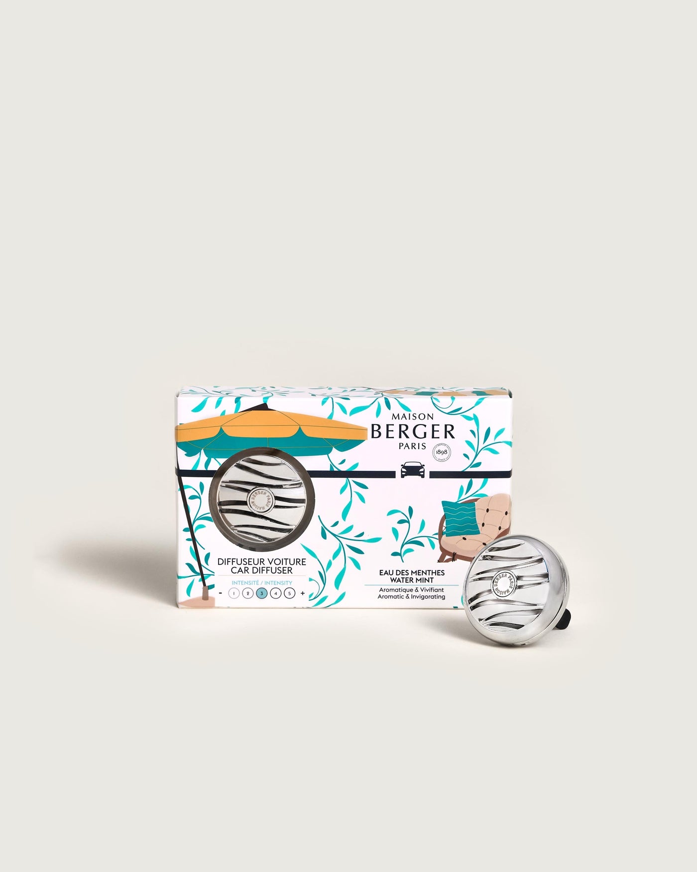 Diffuseur voiture Summer Eau des Menthes