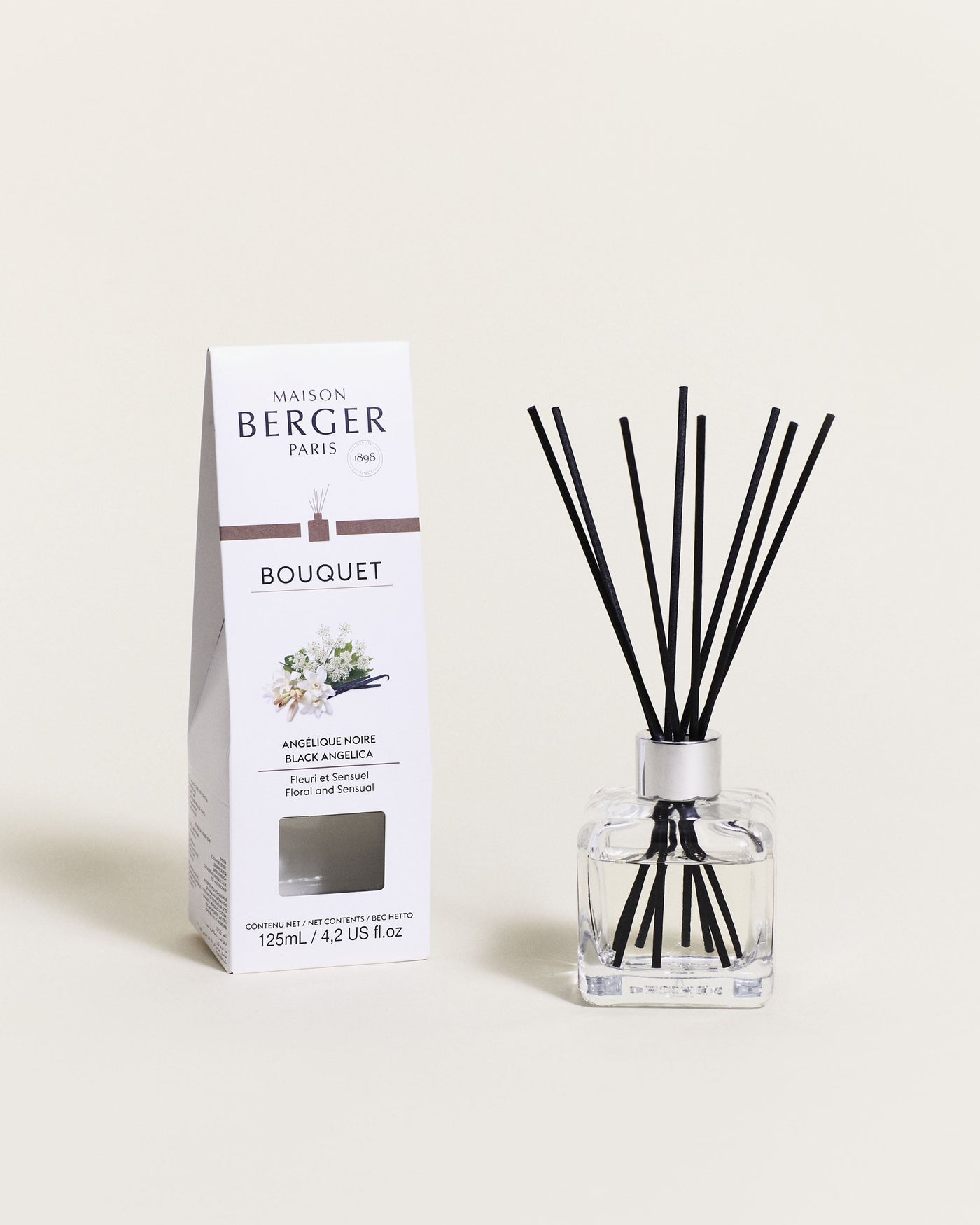 Bouquet parfumé Angélique Noire