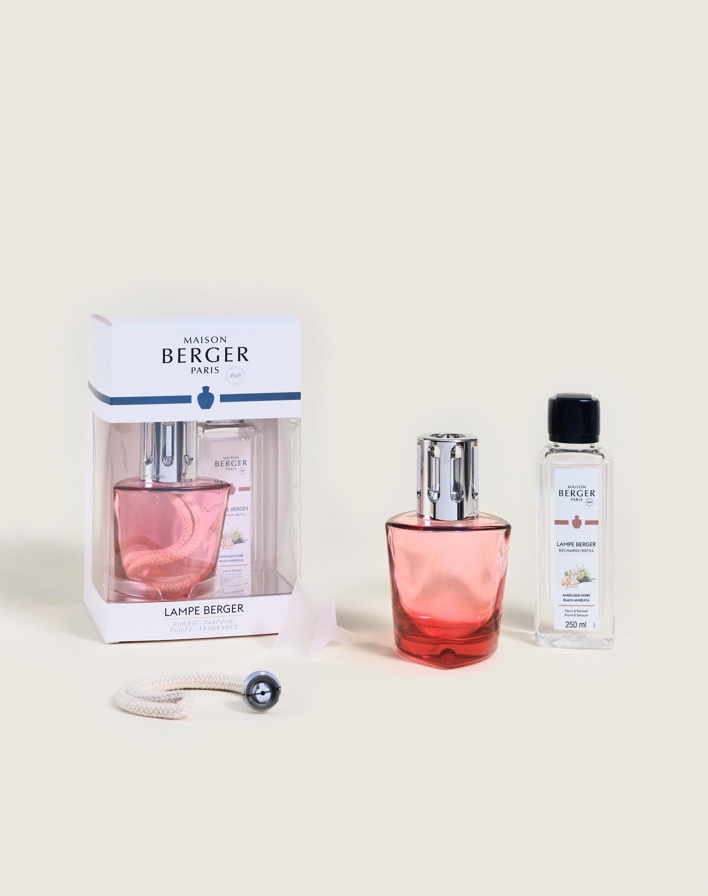 Coffret lampe Berger Terra Rouge