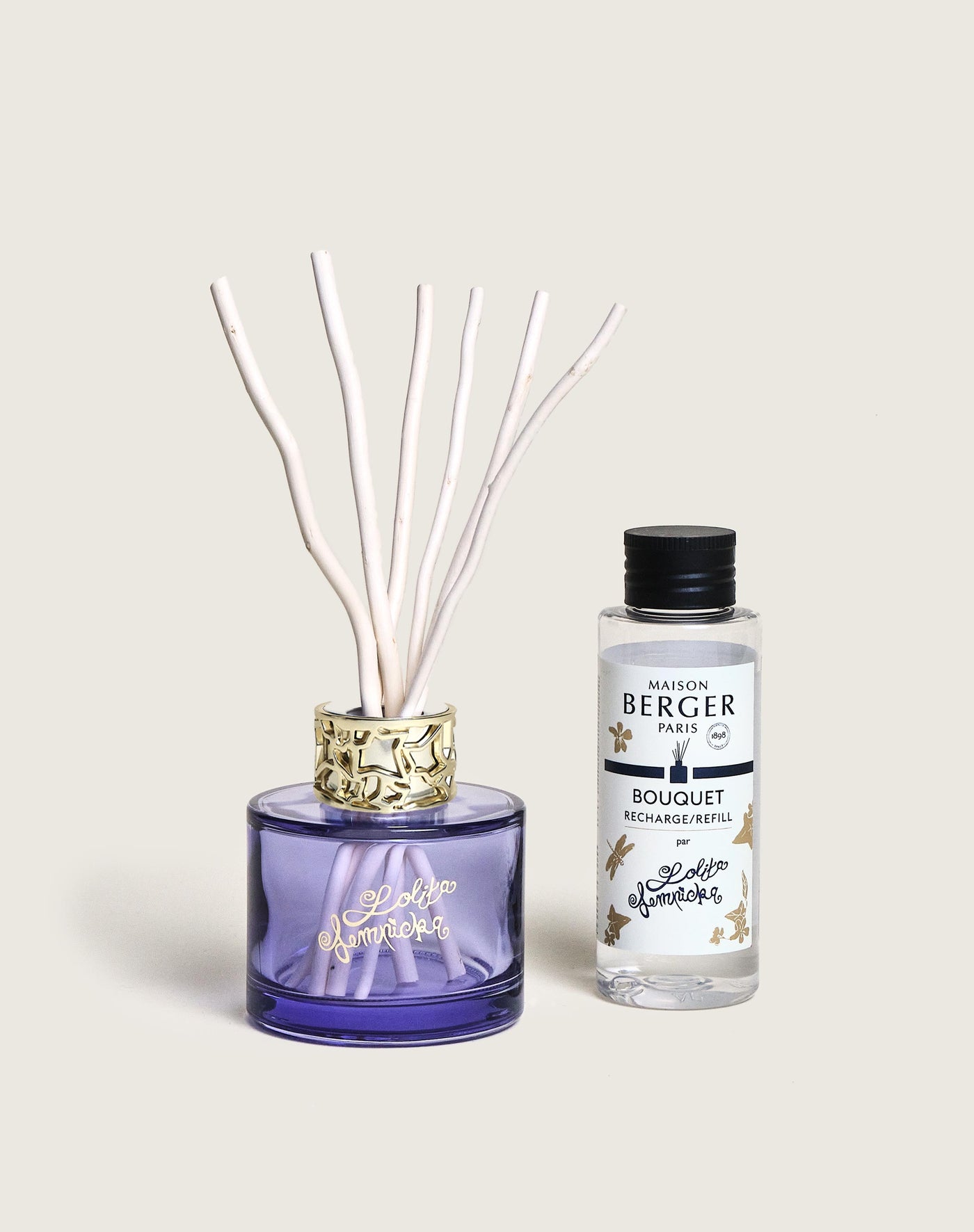 Duo mini bouquet & spray d’intérieur Lolita Lempicka Parme