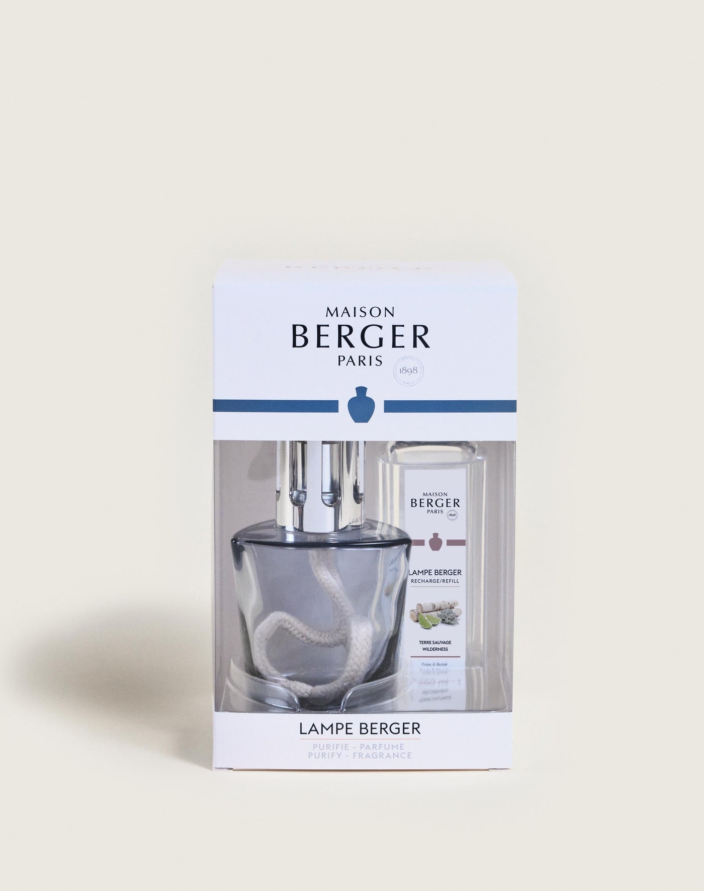 Coffret lampe Berger Terra Noir
