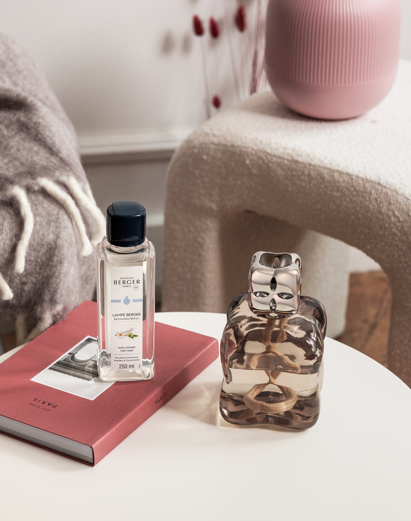 Coffret lampe Berger Cosy Marron